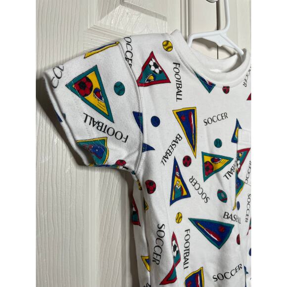 Vintage One Piece Sports Pennant Size 24 Months Soccer Baseball Football - Picture 4 of 8